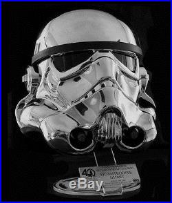 EFX Star Wars Celebration Exclusive Chrome Stormtrooper Helmet #006/500 In-Hand
