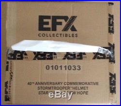 EFX Star Wars Celebration Exclusive Chrome Stormtrooper Helmet #006/500 In-Hand