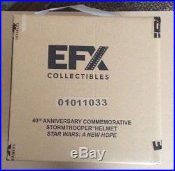 EFX Star Wars Celebration Exclusive Chrome Stormtrooper Helmet #006/500 In-Hand