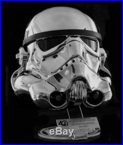EFX Star Wars Chrome Stormtrooper Helmet Celebration 2017 40th Exclusive 35/500