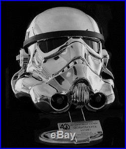 EFX Star Wars Chrome Stormtrooper Helmet Celebration 2017 Exclusive ARTIST PROOF