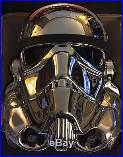 EFX Star Wars Chrome Stormtrooper Helmet Celebration 2017 Exclusive ARTIST PROOF