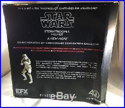 EFX Star Wars Chrome Stormtrooper Helmet Celebration 2017 Exclusive ARTIST PROOF