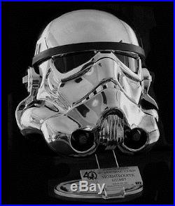 EFX Star Wars Chrome Stormtrooper Helmet Celebration 2017 Exclusive LE 204/500