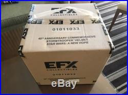 EFX Star Wars Chrome Stormtrooper Helmet Celebration 2017 Exclusive LE 238/500