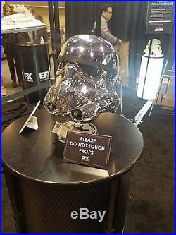 EFX Star Wars Chrome Stormtrooper Helmet Celebration 2017 Exclusive LE 500 40th