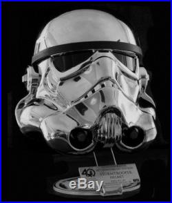 EFX Star Wars Chrome Stormtrooper Helmet Star Wars Celebration 2017 LE 500