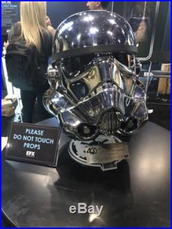 EFX Star Wars Chrome Stormtrooper Helmet Star Wars Celebration 2017 LE 500