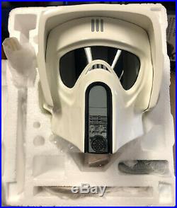 EFX Star Wars Episode VI Return of the Jedi Scout Trooper Helmet Demo Unit Read