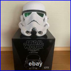 EFX Star Wars Stormtrooper 1/1 Life Size Replica Helmet From JAPAN Used Tracking