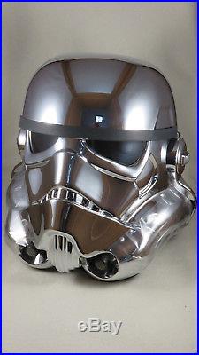 EFX Star Wars Stormtrooper 40th Anniversary Helmet Helm Chrome 49 of 500 11 OVP