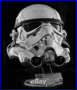 Efx Star Wars Chrome Stormtrooper Helmet Celebration 2017 Exclusive Le 500 #153