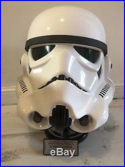 Efx Stormtrooper Helmet 30th Anniversary Empire Strikes Back With Stand