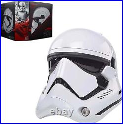 FIRST ORDER STORMTROOPER ELECTRONIC HELMET Star Wars The Black Series Disney New