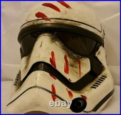 Finn Star Wars Force Awakens Stormtrooper Custom Adult Helmet Painted