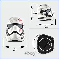 First Order FN-2187 Damaged / Star Wars / Cosplay Helmet / Imperial Trooper H