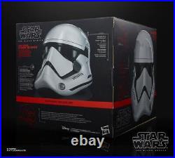 First Order Stormtrooper Electronic Helmet Star Wars Black Series In Stock USA
