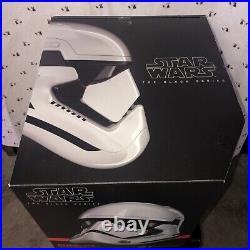First Order Stormtrooper Helmet Black Series