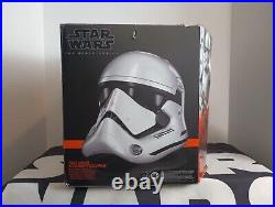 First Order Stormtrooper Helmet STAR WARS Black Series Electronic MIB #2