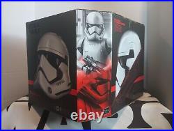 First Order Stormtrooper Helmet STAR WARS Black Series Electronic MIB #3