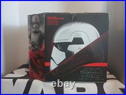 First Order Stormtrooper Helmet STAR WARS Black Series Electronic MIB #3