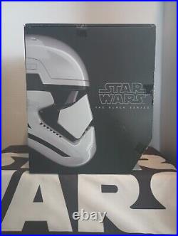 First Order Stormtrooper Helmet STAR WARS Black Series Electronic MIB #3