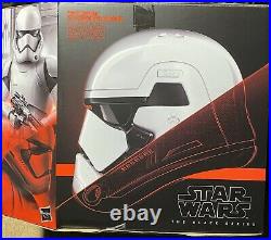 First Order Stormtrooper Premium Electronic Helmet Star Wars The Black Series