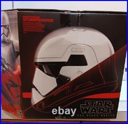 First Order Stormtrooper Star Wars Black Series Premium Electronic Helmet Hasbro