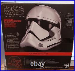 First Order Stormtrooper Star Wars Black Series Premium Electronic Helmet Hasbro