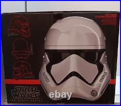 First Order Stormtrooper Star Wars Black Series Premium Electronic Helmet Hasbro