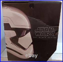 First Order Stormtrooper Star Wars Black Series Premium Electronic Helmet Hasbro