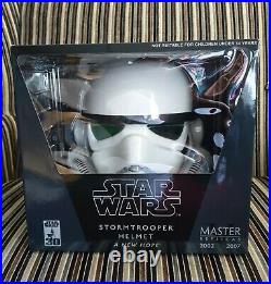 Full Size Master Replicas 30th Anniversary Stormtrooper Helmet Mint in Box