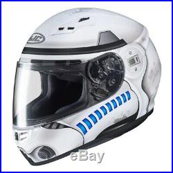 HJC CS-15 Storm Trooper Star Wars Disney Full Face Motorcycle Crash Helmet New