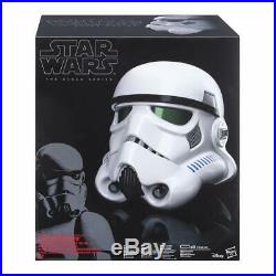 Hasbro Black Series Star Wars Stormtrooper Full Size Deluxe Voice Changer Helmet