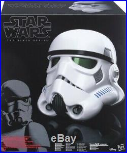 Hasbro Black Series Star Wars Stormtrooper Voice Changer Helmet Prop Replica