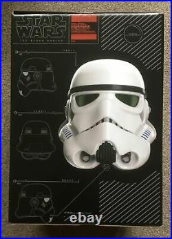 Hasbro Black Series Star Wars Stormtrooper Voice Changer Helmet Prop Replica