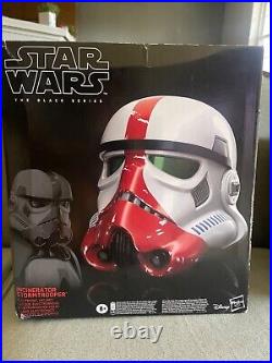 Hasbro Star Wars Black Series Incinerator Stormtrooper Electronic Helmet