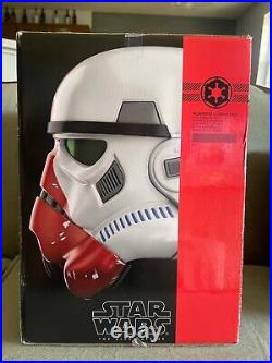 Hasbro Star Wars Black Series Incinerator Stormtrooper Electronic Helmet