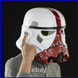 Hasbro Star Wars Black Series Incinerator Stormtrooper Electronic Helmet New