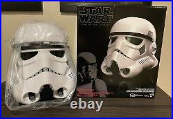 Hasbro Star Wars SW Black Series Imperial Stormtrooper Voice Changer Helmet