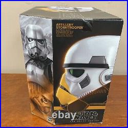 Hasbro Star Wars The Black Series Artillery Stormtrooper Helmet New Unopened