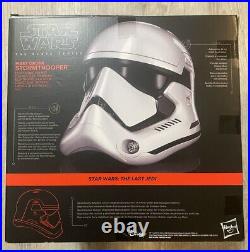 Hasbro Star Wars The Black Series First Order Stormtrooper Helmet Excellent A+