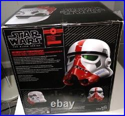 Hasbro Star Wars The Black Series Incinerator Stormtrooper Electronic Helmet New