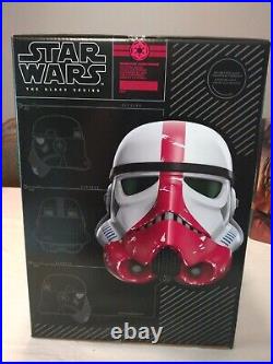 Hasbro Star Wars The Black Series Incinerator Stormtrooper Helmet NEW IN BOX