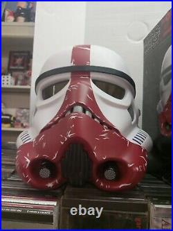 Hasbro Star Wars The Black Series Incinerator Stormtrooper Helmet Works