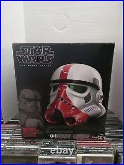 Hasbro Star Wars The Black Series Incinerator Stormtrooper Helmet Works