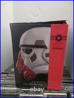 Hasbro Star Wars The Black Series Incinerator Stormtrooper Helmet Works