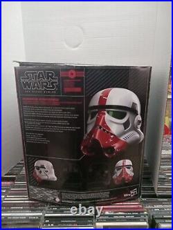 Hasbro Star Wars The Black Series Incinerator Stormtrooper Helmet Works