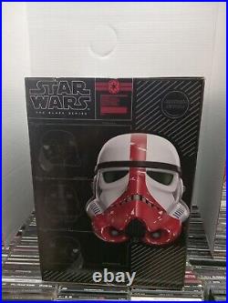 Hasbro Star Wars The Black Series Incinerator Stormtrooper Helmet Works