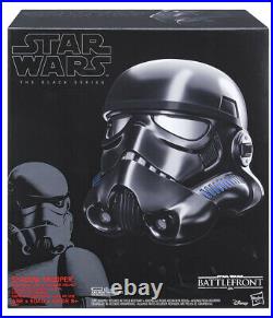 Hasbro Star Wars black series stormtrooper helmet black